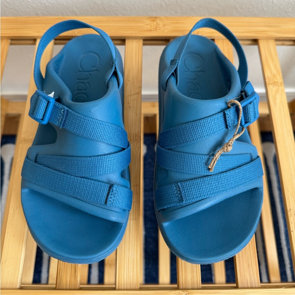 CHACO | Kids Blue Chillos Sandals
